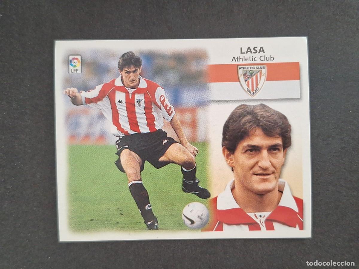 Cromos de f&uacute;tbol: L4 LASA ATHLETIC CLUB DE BILBAO LIGA ESTE 1999 2000 99 00 NUNCA PEGADO SIN PEGAR