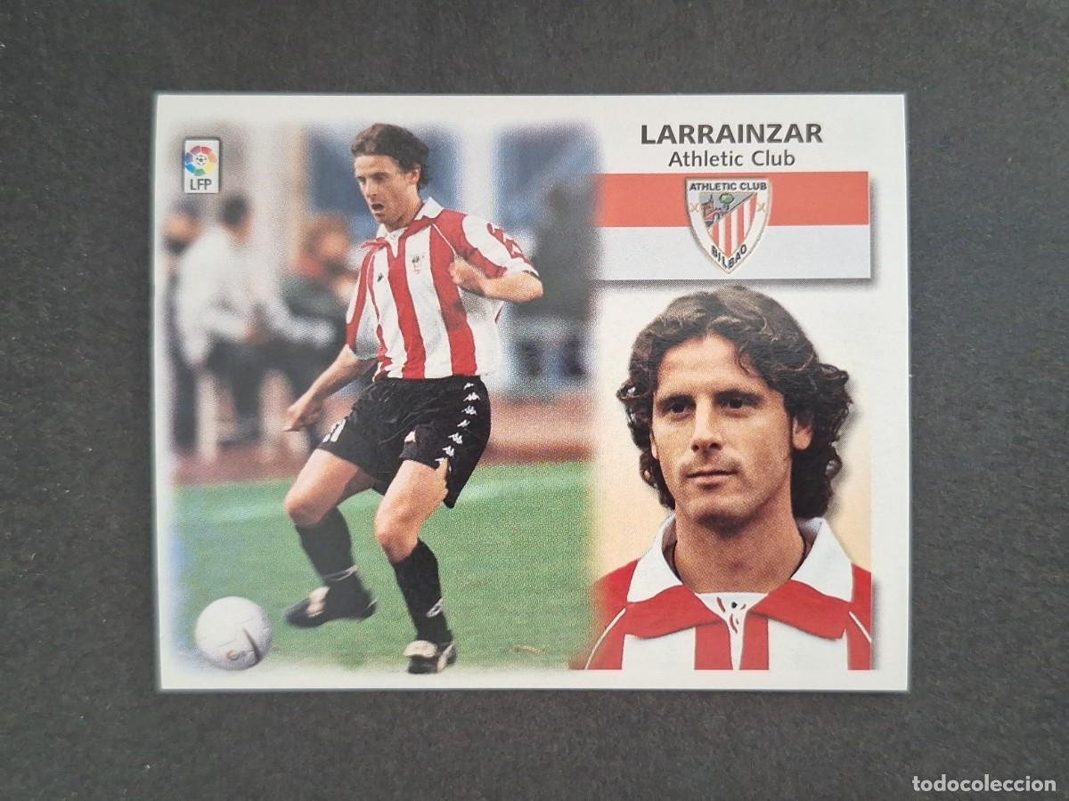 Cromos de f&uacute;tbol: L4 LARRAINZAR ATHLETIC CLUB DE BILBAO LIGA ESTE 1999 2000 99 00 NUNCA PEGADO SIN PEGAR