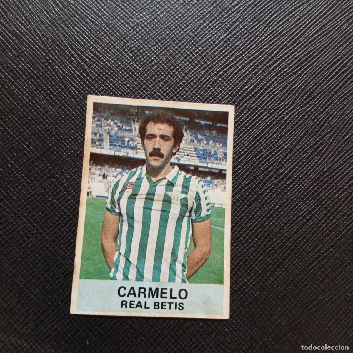 Cromos de f&uacute;tbol: CARMELO REAL BETIS MIRETE 1982 1983 CROMO FUTBOL 82 83 - DESPEGADO - A13 PG343