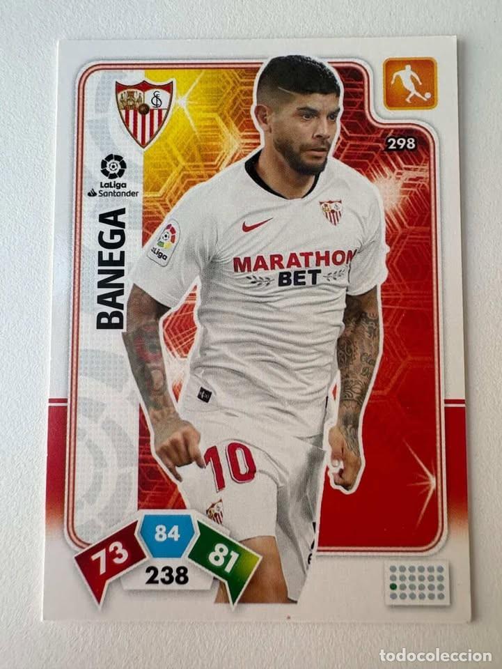 Football Stickers: Carta Banega Sevilla 296 Adrenalyn 2019-20