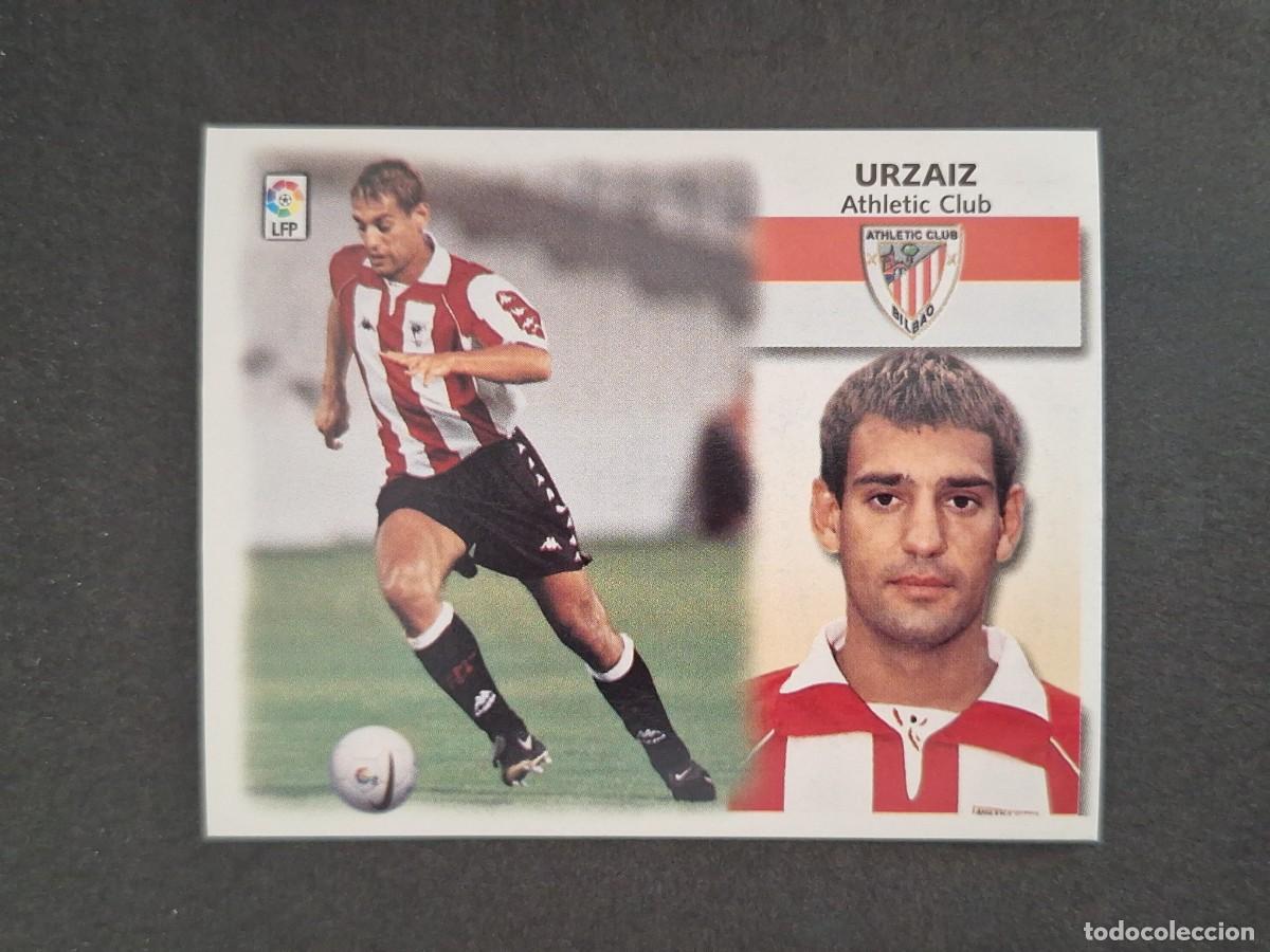 Cromos de f&uacute;tbol: L4 URZAIZ ATHLETIC CLUB DE BILBAO LIGA ESTE 1999 2000 99 00 NUNCA PEGADO SIN PEGAR