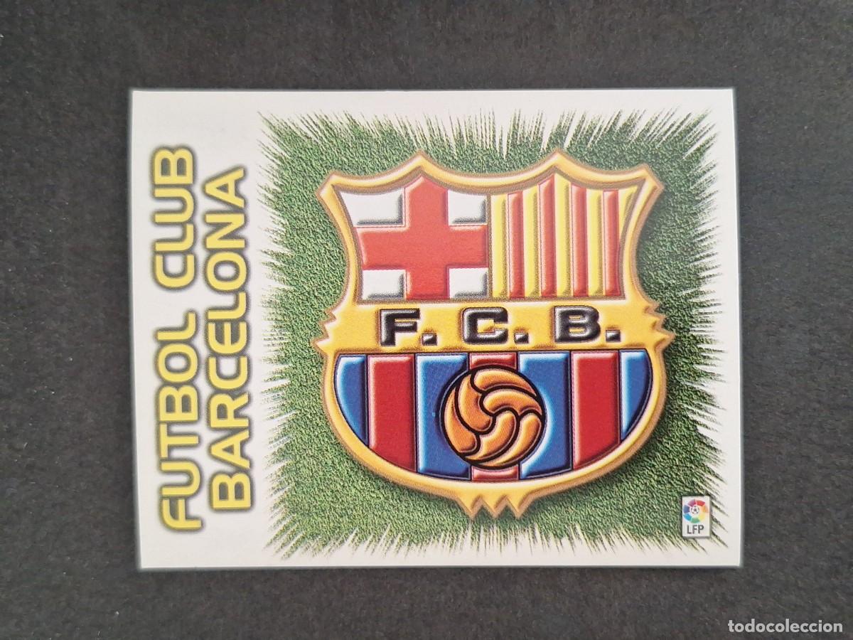 Cromos de f&uacute;tbol: L4 ESCUDO F. C. BARCELONA LIGA ESTE 1999 2000 99 00 NUNCA PEGADO SIN PEGAR