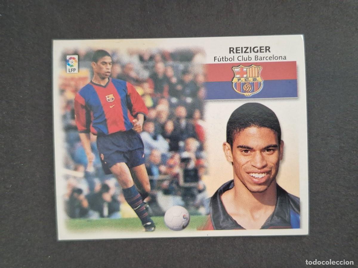 Cromos de f&uacute;tbol: L4 REIZIGER F. C. BARCELONA LIGA ESTE 1999 2000 99 00 NUNCA PEGADO SIN PEGAR