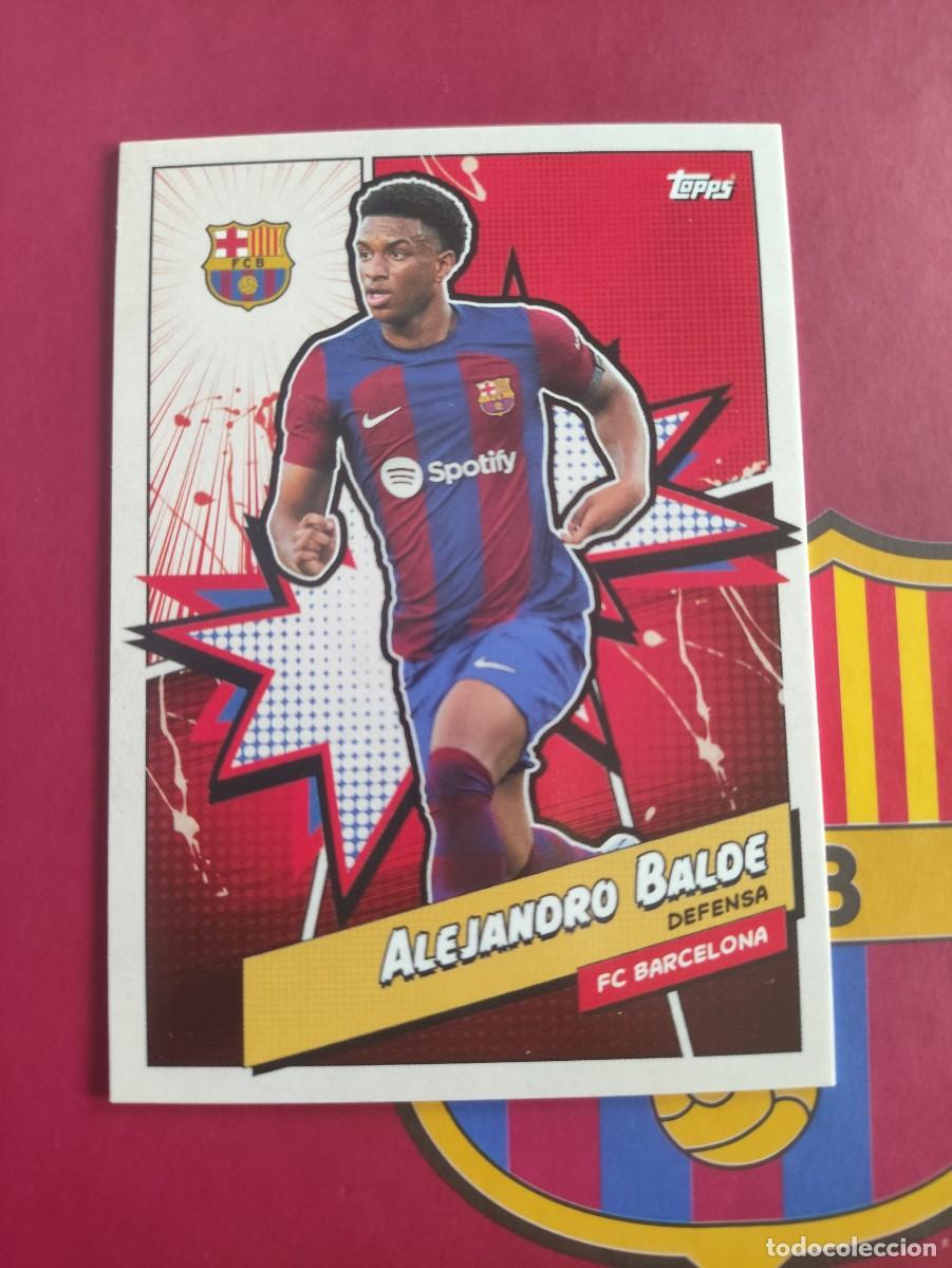 Cromos de f&uacute;tbol: BARH-11 BALDE HEROES FC BARCELONA CARD TOPPS FAN SET CROMOS 2023 2024 23 24