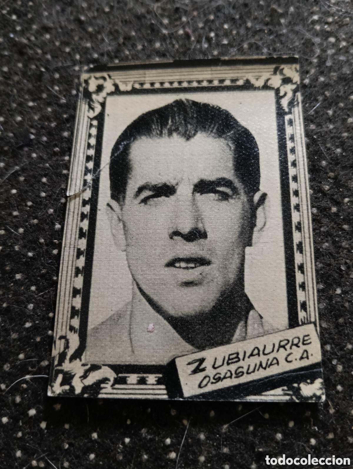 Cromos de f&uacute;tbol: ZUBIAURRE - OSASUNA CLUB DE F&Uacute;TBOL- CROMO LIGA 1959 1960 - ALBUM FHER DISGRA, sin pegar, en muy buen