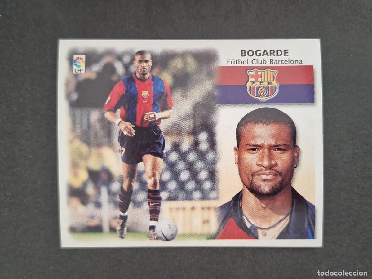 Cromos de f&uacute;tbol: L4 BOGARDE F. C. BARCELONA LIGA ESTE 1999 2000 99 00 NUNCA PEGADO SIN PEGAR