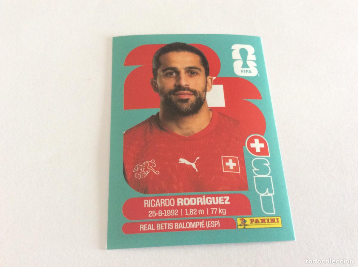 Cromos de f&uacute;tbol: SUI5 SUI 5 Ricardo Rodriguez Suiza Sticker Cromo FIFA World Cup 2026 26 Panini Mundial