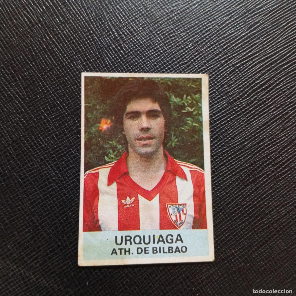 Cromos de f&uacute;tbol: URQUIAGA BILBAO MATEO MIRETE 1982 1983 CROMO FUTBOL 82 83 - DESPEGADO - A13 PG370