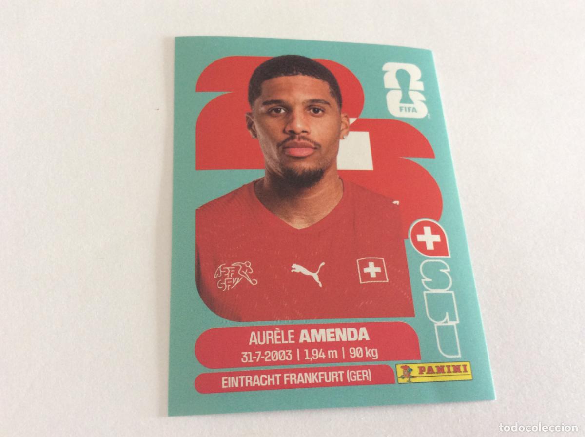 Cromos de f&uacute;tbol: SUI7 SUI 7 Aur&egrave;le Amenda Suiza Sticker Cromo FIFA World Cup 2026 26 Panini Mundial