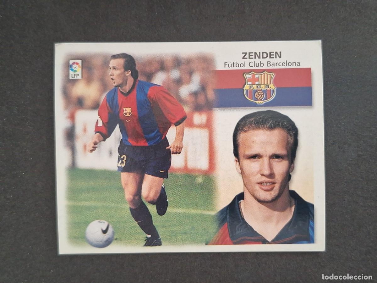 Cromos de f&uacute;tbol: L4 ZENDEN F. C. BARCELONA LIGA ESTE 1999 2000 99 00 NUNCA PEGADO SIN PEGAR