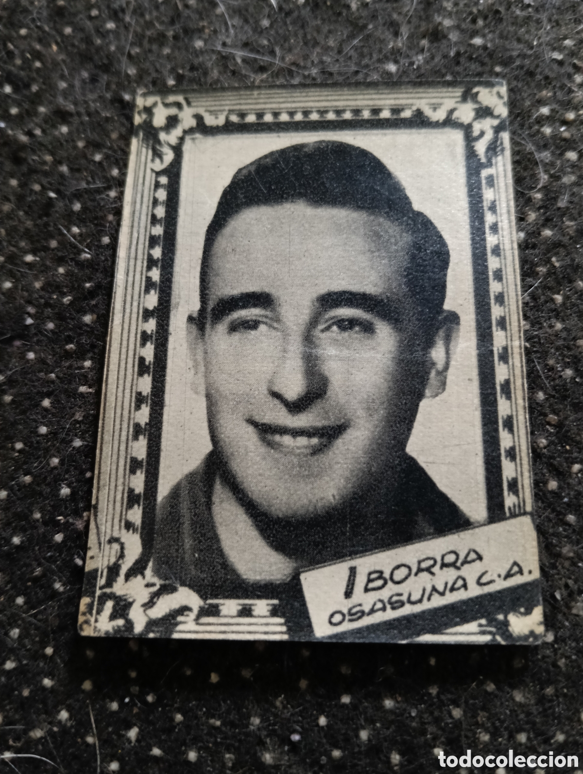 Cromos de f&uacute;tbol: IBORRA - OSASUNA CLUB DE F&Uacute;TBOL- CROMO LIGA 1959 1960 - ALBUM FHER DISGRA, sin pegar, en muy buen es