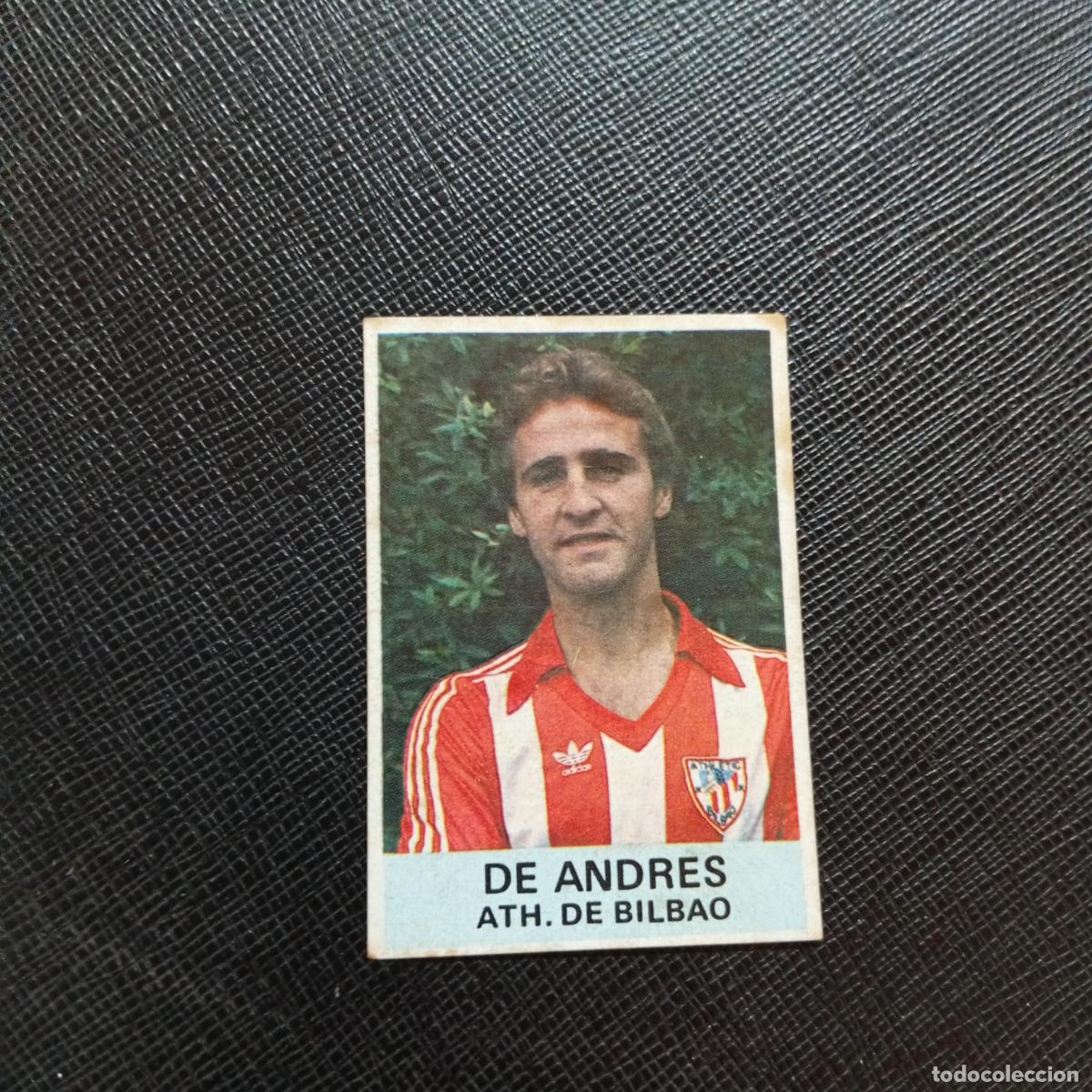 Cromos de f&uacute;tbol: DE ANDRES BILBAO MATEO MIRETE 1982 1983 CROMO FUTBOL 82 83 - DESPEGADO - A13 PG379