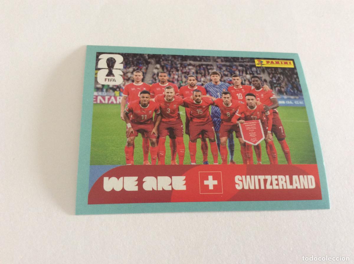 Cromos de f&uacute;tbol: SUI13 SUI 13 Equipo Suiza Sticker Cromo FIFA World Cup 2026 26 Panini Mundial