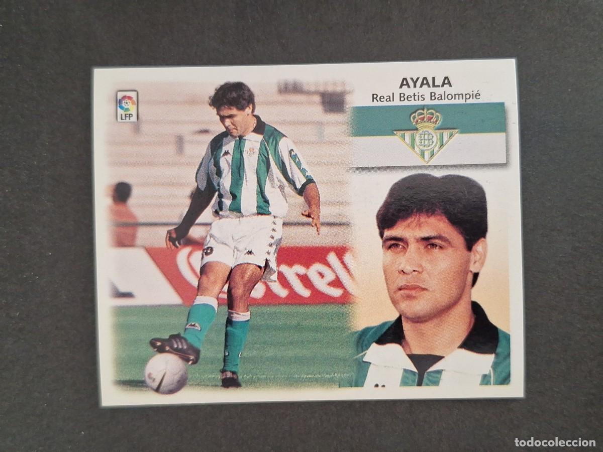 Cromos de f&uacute;tbol: L4 AYALA REAL BETIS BALOMPIE LIGA ESTE 1999 2000 99 00 NUNCA PEGADO SIN PEGAR