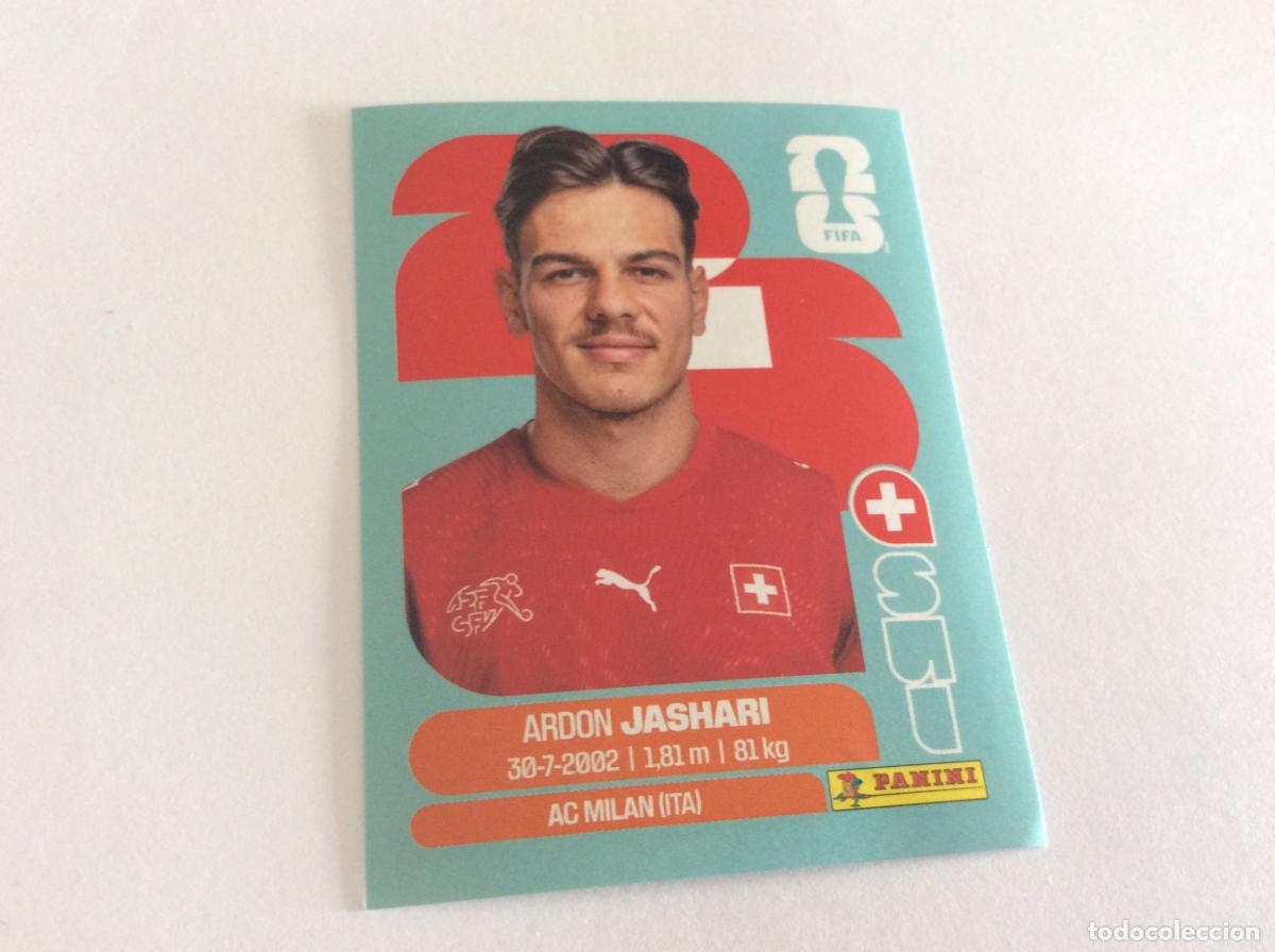 Cromos de f&uacute;tbol: SUI14 SUI 14 Ardon Jashari Suiza Sticker Cromo FIFA World Cup 2026 26 Panini Mundial