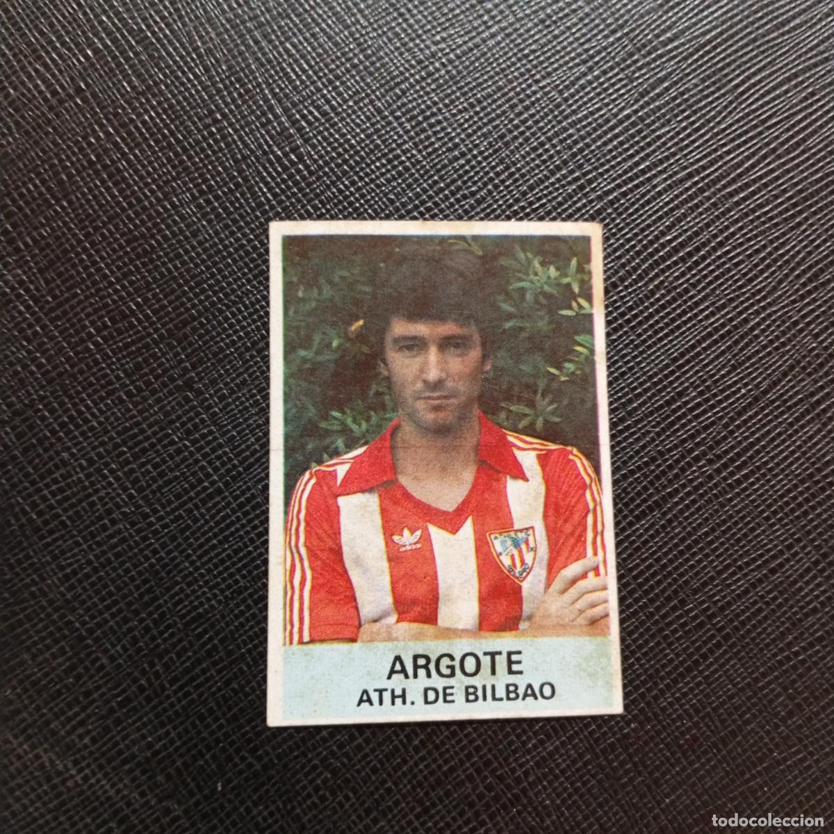 Cromos de f&uacute;tbol: ARGOTE BILBAO MATEO MIRETE 1982 1983 CROMO FUTBOL 82 83 - DESPEGADO - A13 PG379