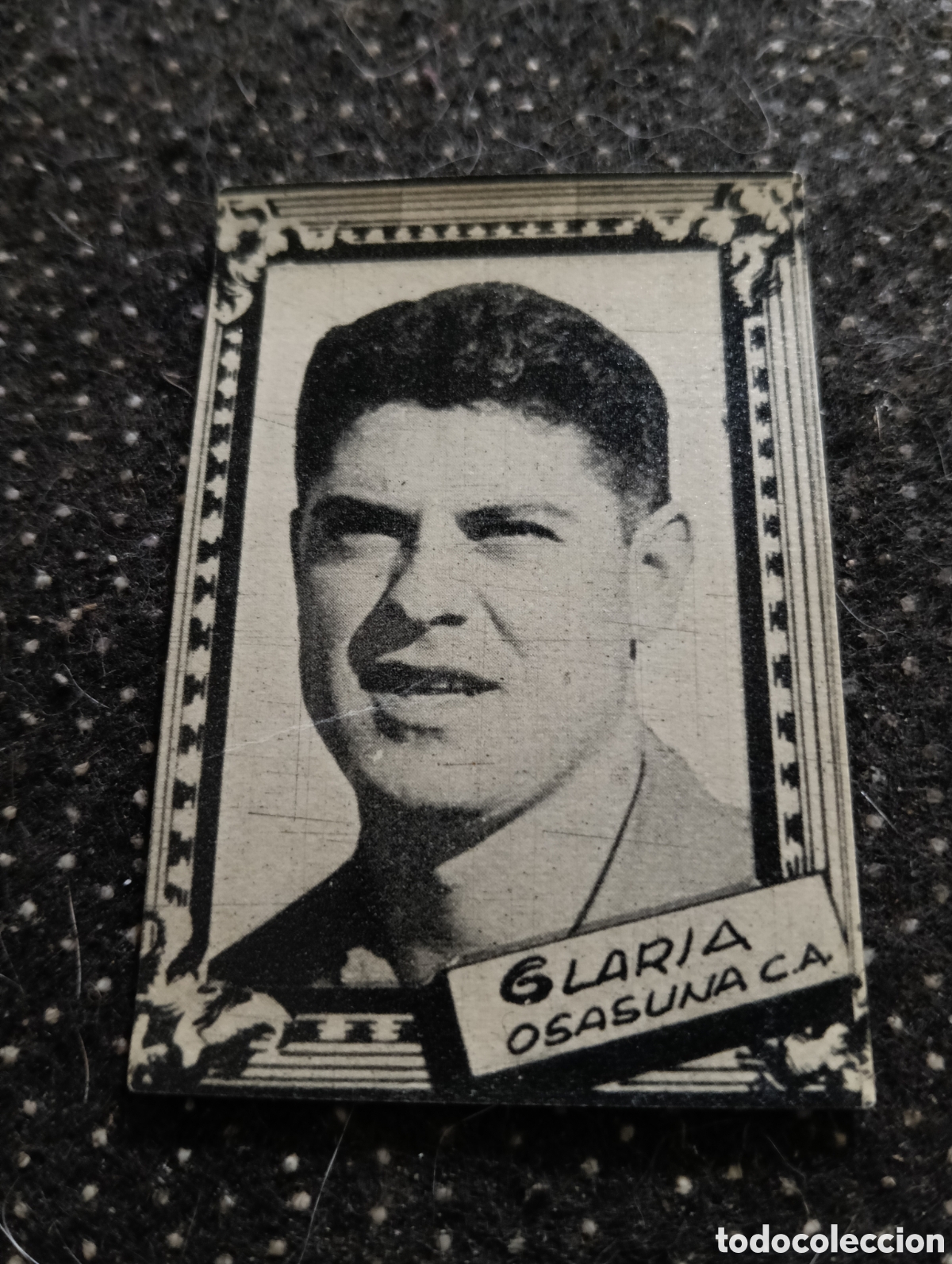 Cromos de f&uacute;tbol: GLARIA - OSASUNA CLUB DE F&Uacute;TBOL- CROMO LIGA 1959 1960 - ALBUM FHER DISGRA, sin pegar, en muy buen es