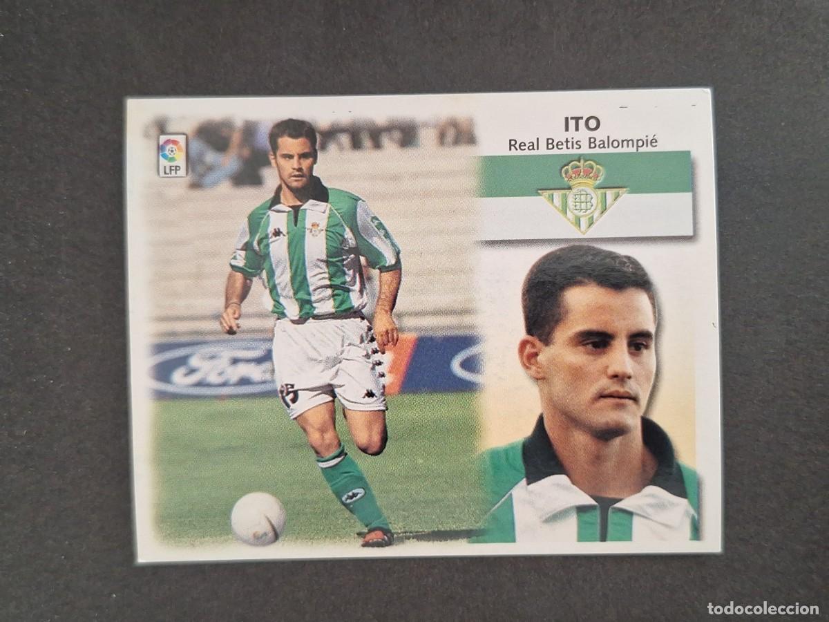 Cromos de f&uacute;tbol: L4 ITO REAL BETIS BALOMPIE LIGA ESTE 1999 2000 99 00 NUNCA PEGADO SIN PEGAR