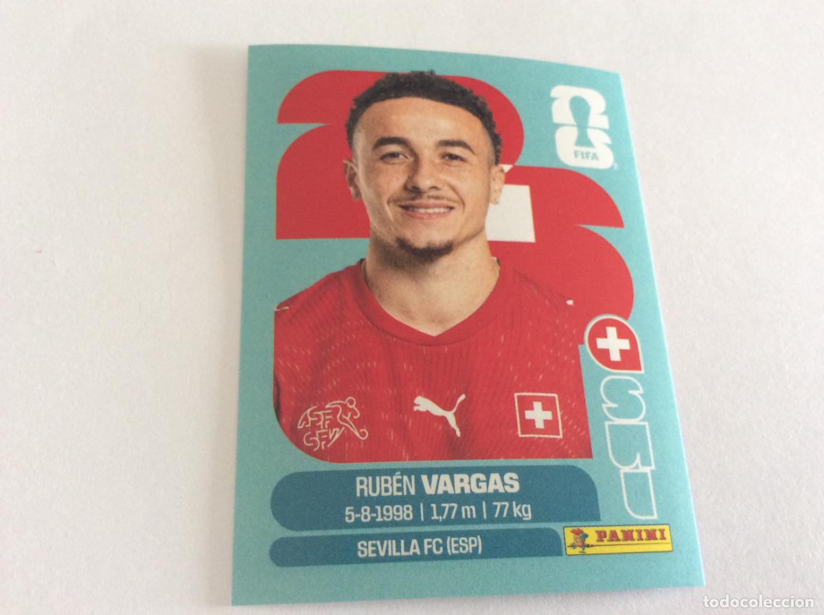 Cromos de f&uacute;tbol: SUI18 SUI 18 Ruben Vargas Suiza Sticker Cromo FIFA World Cup 2026 26 Panini Mundial