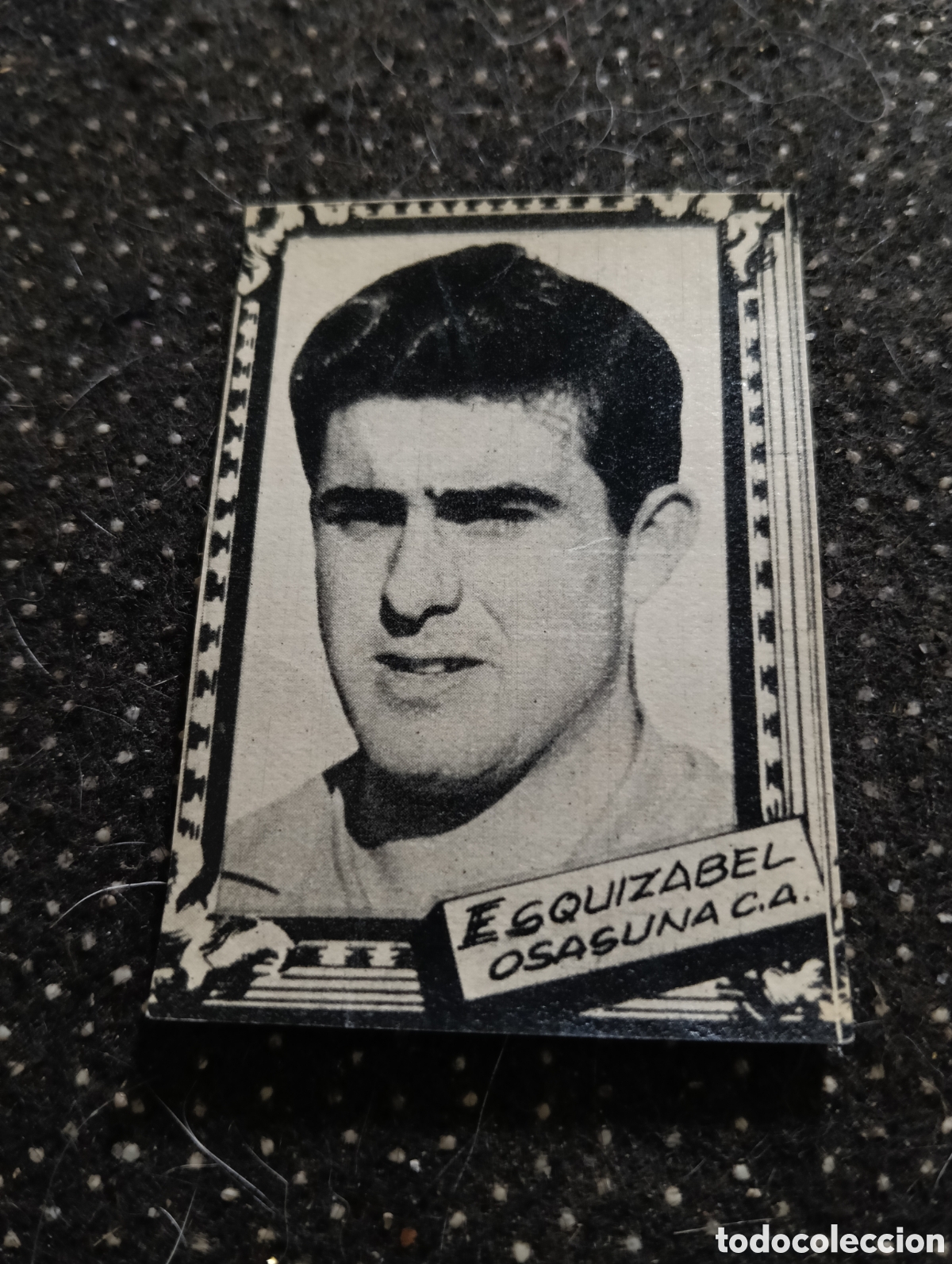 Cromos de f&uacute;tbol: ESQUIZABEL - OSASUNA CLUB DE F&Uacute;TBOL- CROMO LIGA 1959 1960 - ALBUM FHER DISGRA, sin pegar, en muy bue