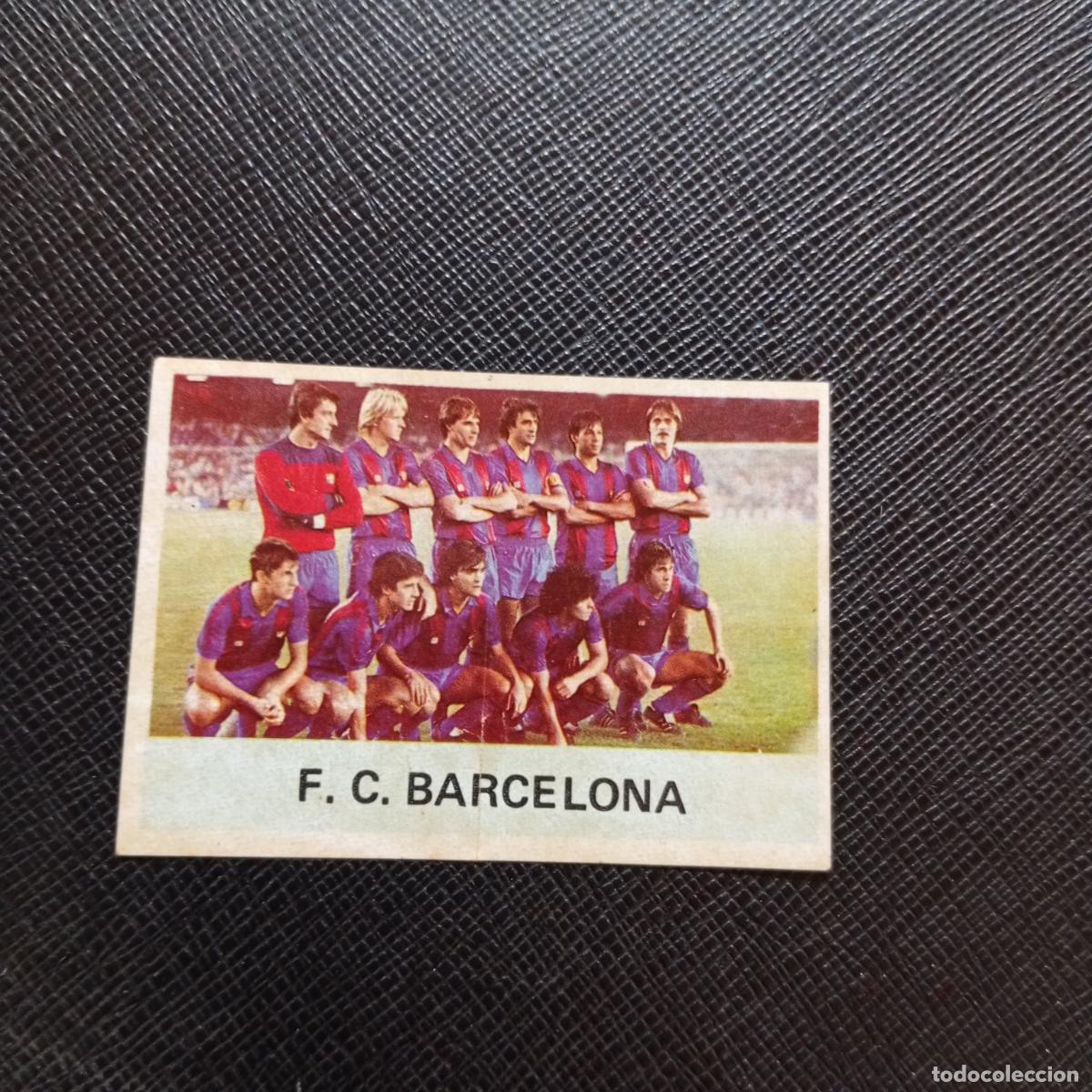 Cromos de f&uacute;tbol: MARADONA ALINEACION BARCELONA MATEO MIRETE 1982 1983 CROMO FUTBOL 82 83 - DESPEGADO - A13 PG388
