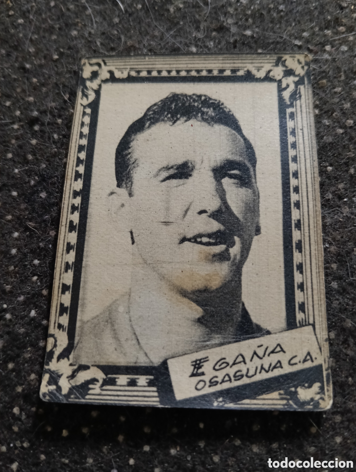 Cromos de f&uacute;tbol: EGA&Ntilde;A - OSASUNA CLUB DE F&Uacute;TBOL- CROMO LIGA 1959 1960 - ALBUM FHER DISGRA, sin pegar, en muy buen est