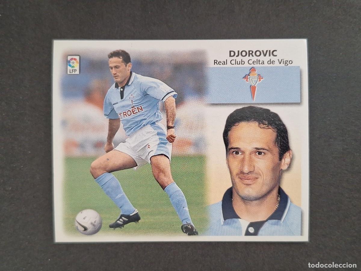 Cromos de f&uacute;tbol: L4 DJOROVIC CELTA DE VIGO LIGA ESTE 1999 2000 99 00 NUNCA PEGADO SIN PEGAR
