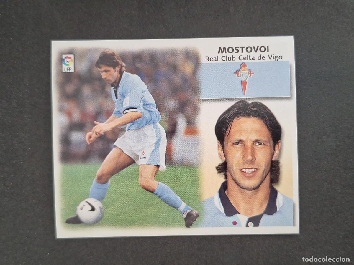 Cromos de f&uacute;tbol: L4 MOSTOVOI CELTA DE VIGO LIGA ESTE 1999 2000 99 00 NUNCA PEGADO SIN PEGAR