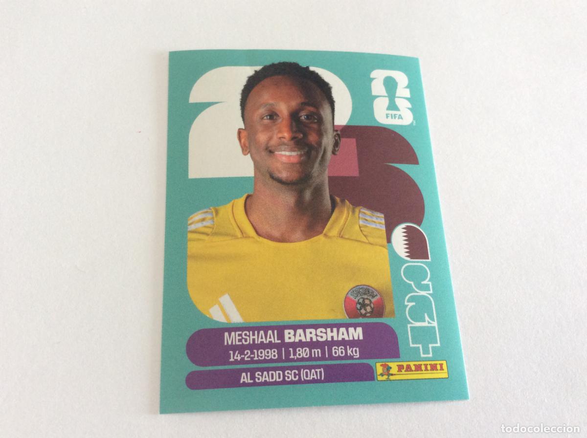 Cromos de f&uacute;tbol: QAT2 QAT 2 Meshaal Barsham Qatar Sticker Cromo FIFA World Cup 2026 26 Panini Mundial