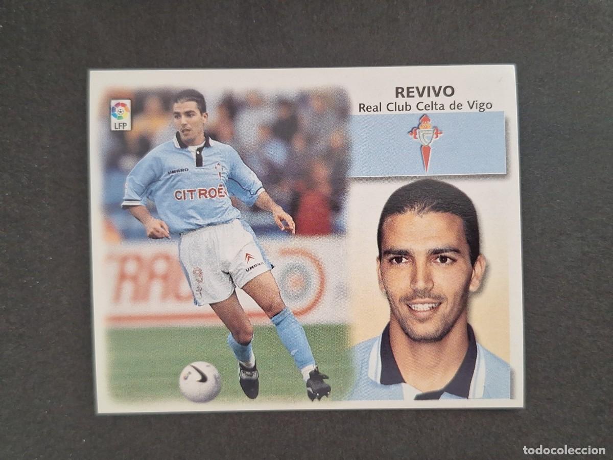 Cromos de f&uacute;tbol: L4 REVIVO CELTA DE VIGO LIGA ESTE 1999 2000 99 00 NUNCA PEGADO SIN PEGAR