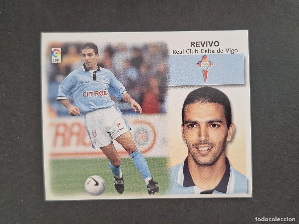 Cromos de f&uacute;tbol: L4 REVIVO CELTA DE VIGO LIGA ESTE 1999 2000 99 00 NUNCA PEGADO SIN PEGAR