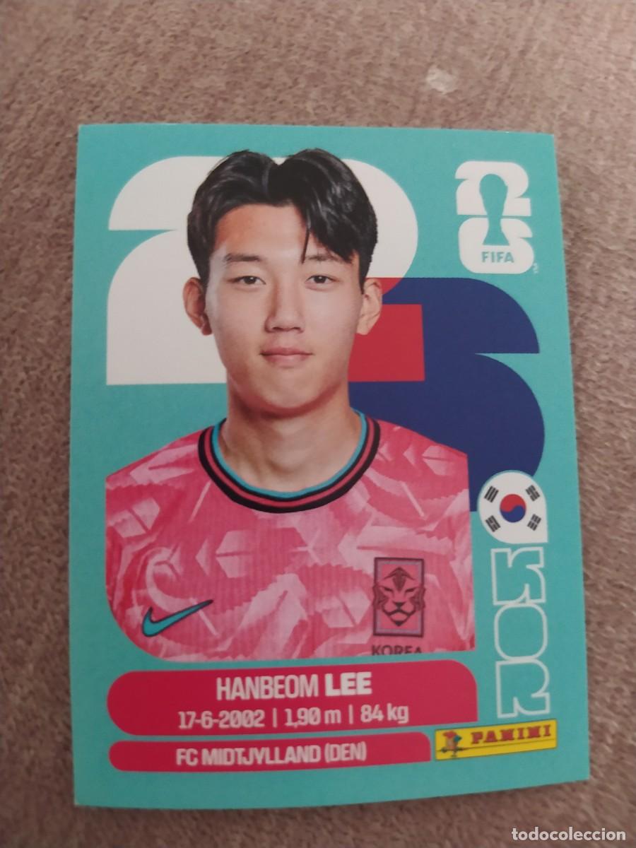 Cromos de f&uacute;tbol: KOR 07 Hanbeom LEE 7 Corea Korea del Sur Mundial 2026 Panini