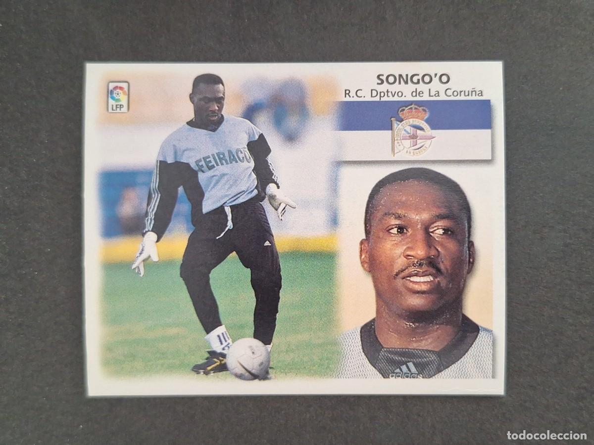Football Stickers: L4 SONGO'O DEPORTIVO DE LA CORU&Ntilde;A LIGA ESTE 1999 2000 99 00 NUNCA PEGADO SIN PEGAR