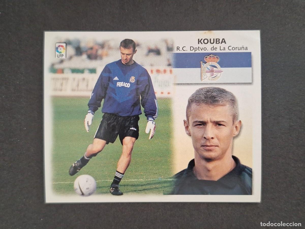 Fu&szlig;ball-Sticker: L4 KOUBA DEPORTIVO DE LA CORU&Ntilde;A LIGA ESTE 1999 2000 99 00 NUNCA PEGADO SIN PEGAR