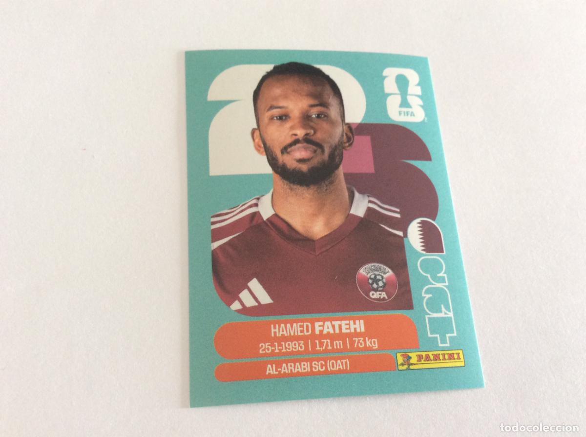 Fu&szlig;ball-Sticker: QAT12 QAT 12 Ahmed Fatehi Qatar Sticker Cromo FIFA World Cup 2026 26 Panini Mundial