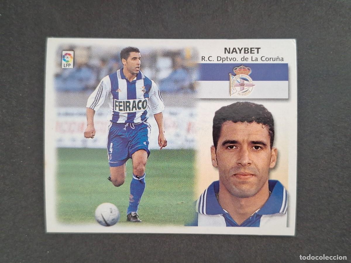 Fu&szlig;ball-Sticker: L4 NAYBET DEPORTIVO DE LA CORU&Ntilde;A LIGA ESTE 1999 2000 99 00 NUNCA PEGADO SIN PEGAR