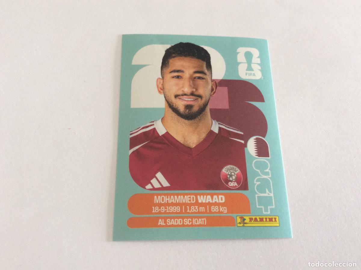 Fu&szlig;ball-Sticker: QAT14 QAT 14 Mohammed Waad Qatar Sticker Cromo FIFA World Cup 2026 26 Panini Mundial