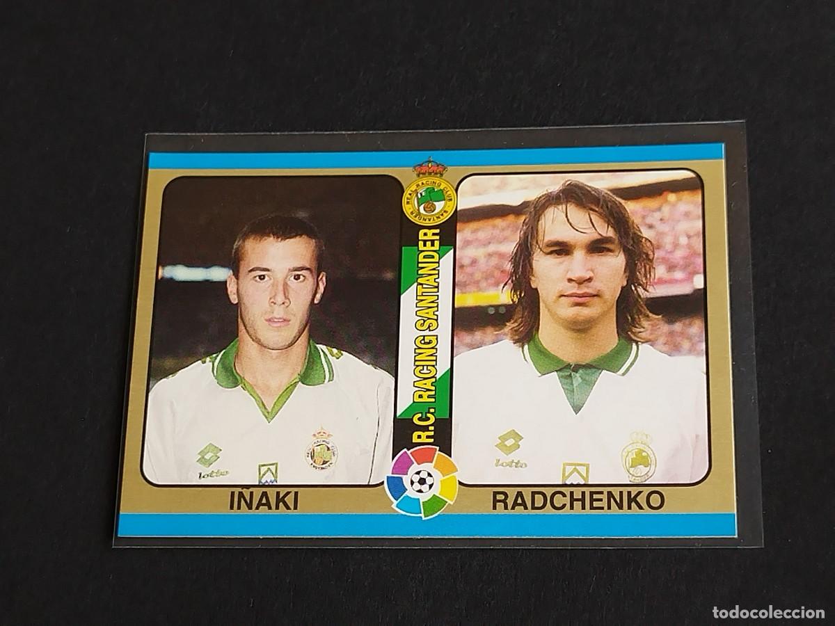 Football Stickers: I&Ntilde;AKI RADCHENKO #70 RC RACING SANTANDER - MUNDICROMO FUTBOL TOTAL LA LIGA 1994 1995 - MC SPORT 94 95