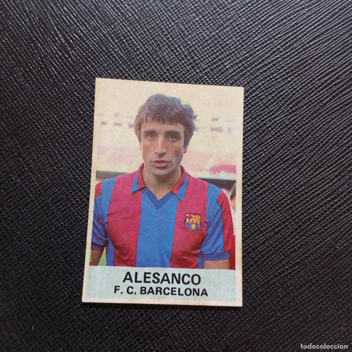 Football Stickers: ALEXANCO BARCELONA MATEO MIRETE 1982 1983 CROMO FUTBOL 82 83 - DESPEGADO - A13 PG388