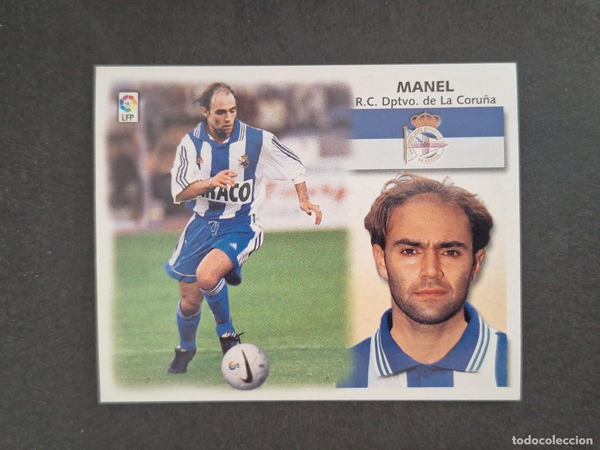 Cromos de Futebol: L4 MANEL DEPORTIVO DE LA CORU&Ntilde;A LIGA ESTE 1999 2000 99 00 NUNCA PEGADO SIN PEGAR