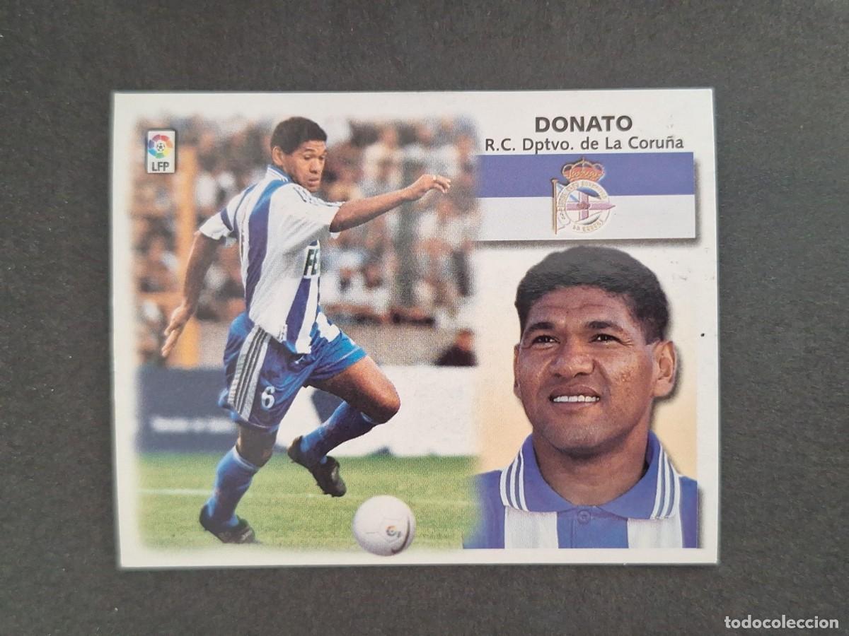 Cromos de f&uacute;tbol: L4 DONATO DEPORTIVO DE LA CORU&Ntilde;A LIGA ESTE 1999 2000 99 00 NUNCA PEGADO SIN PEGAR