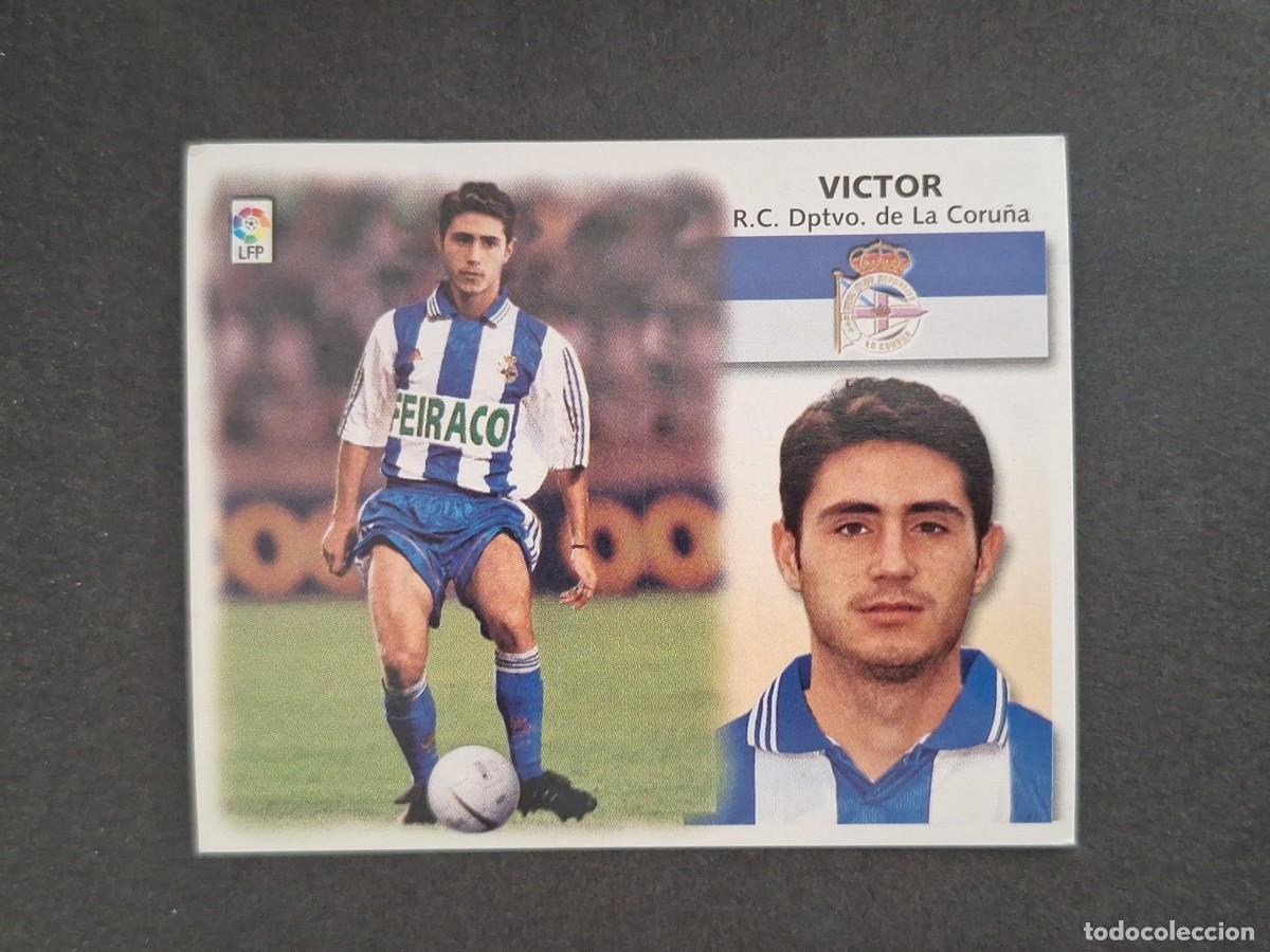 Cromos de f&uacute;tbol: L4 VICTOR DEPORTIVO DE LA CORU&Ntilde;A LIGA ESTE 1999 2000 99 00 NUNCA PEGADO SIN PEGAR