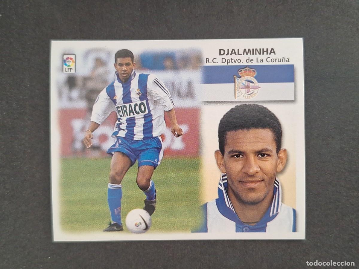 Cromos de f&uacute;tbol: L4 DJALMINHA DEPORTIVO DE LA CORU&Ntilde;A LIGA ESTE 1999 2000 99 00 NUNCA PEGADO SIN PEGAR