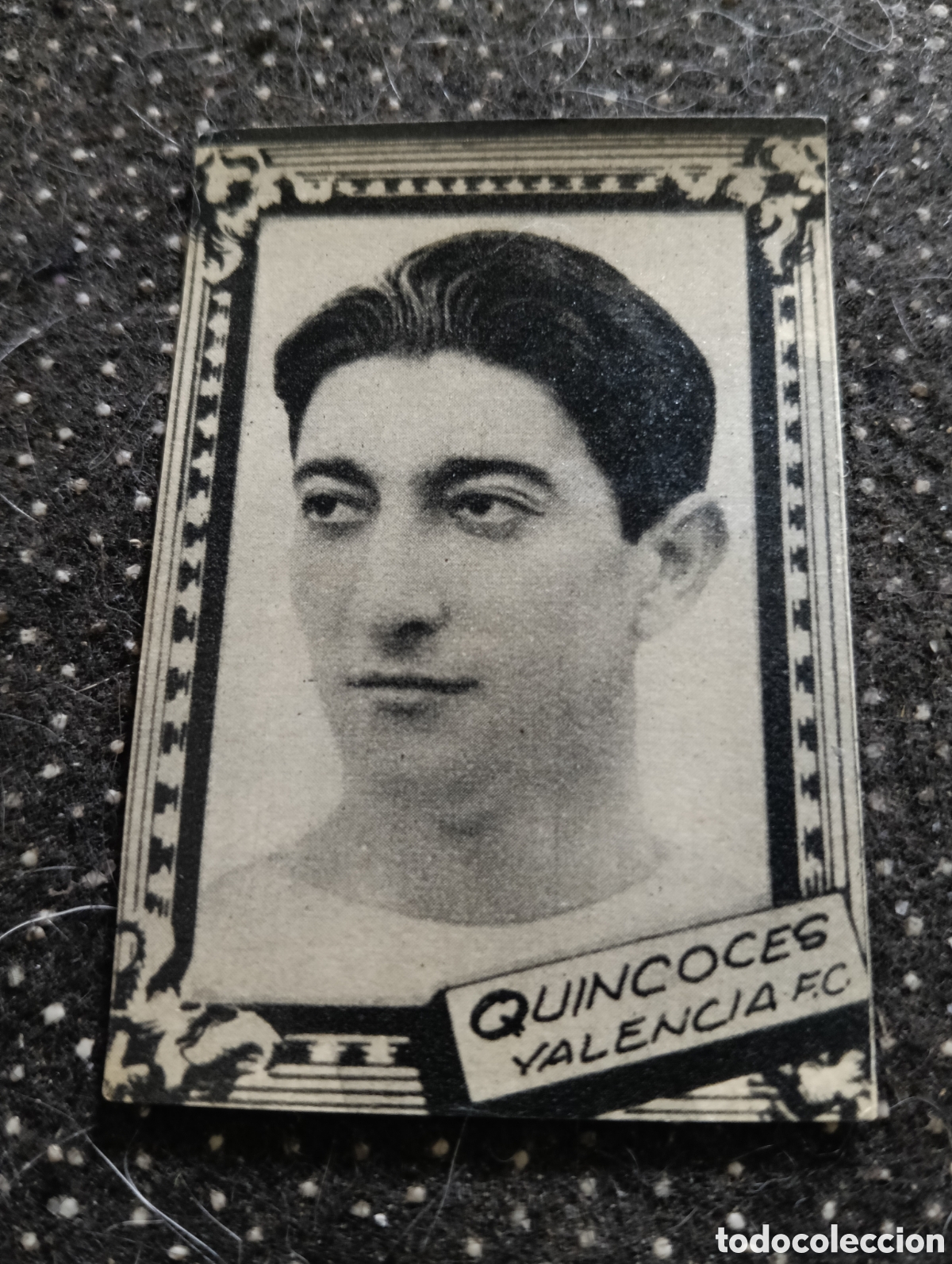 Cromos de f&uacute;tbol: QUINCOCES - VALENCIA FUTBOL CLUB - CROMO LIGA 1959 1960 - ALBUM FHER DISGRA, sin pegar, en muy buen