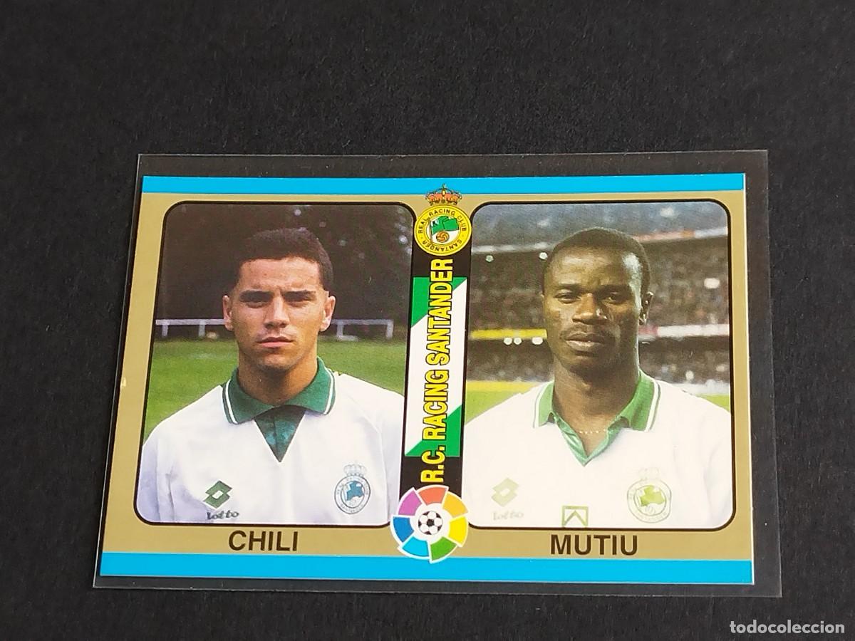 Cromos de f&uacute;tbol: CHILI MUTIU #72 RC RACING SANTANDER - MUNDICROMO FUTBOL TOTAL LA LIGA 1994 1995 - MC SPORT 94 95