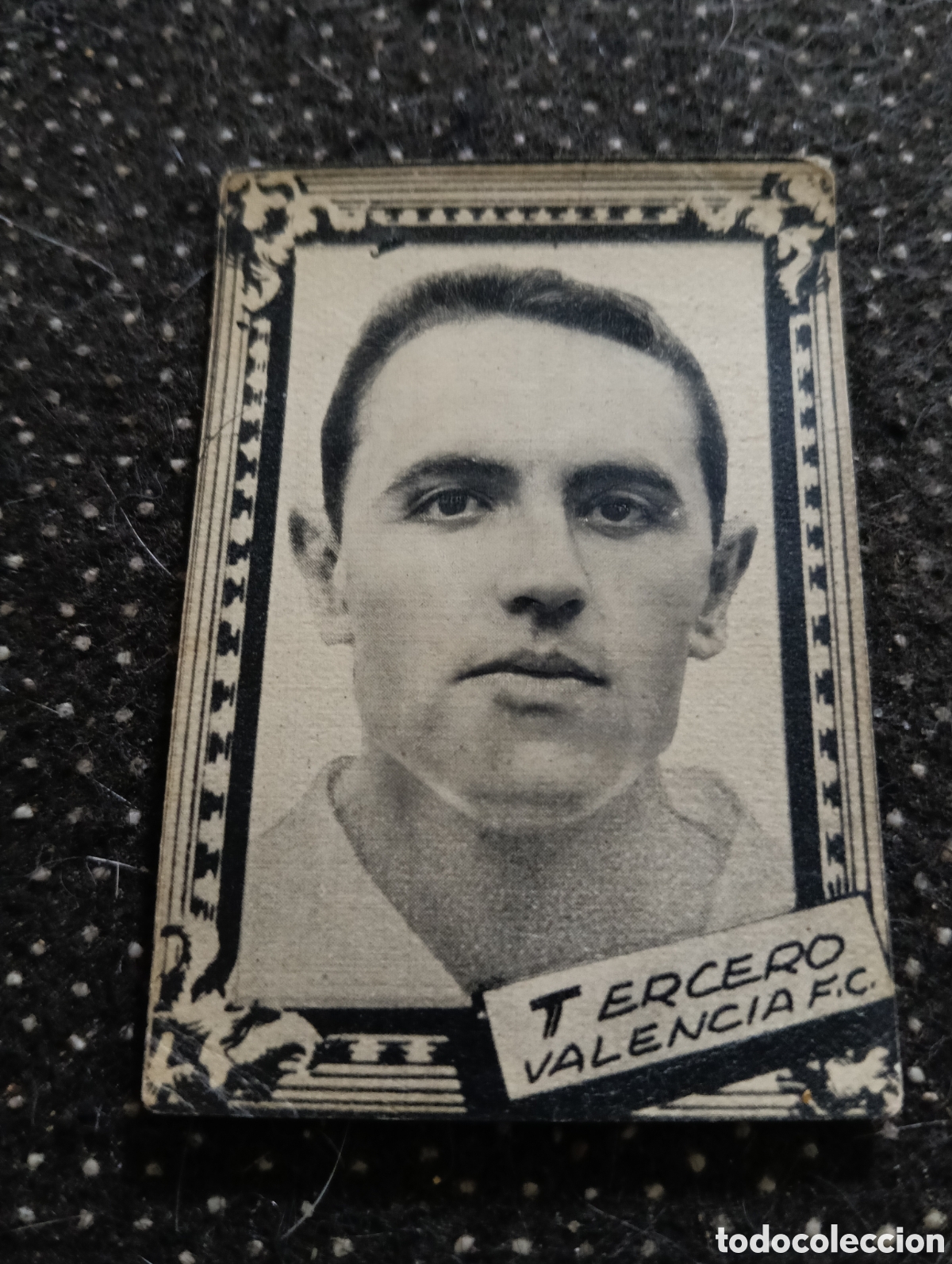 Cromos de f&uacute;tbol: TERCERO - VALENCIA FUTBOL CLUB - CROMO LIGA 1959 1960 - ALBUM FHER DISGRA, sin pegar, en muy buen es