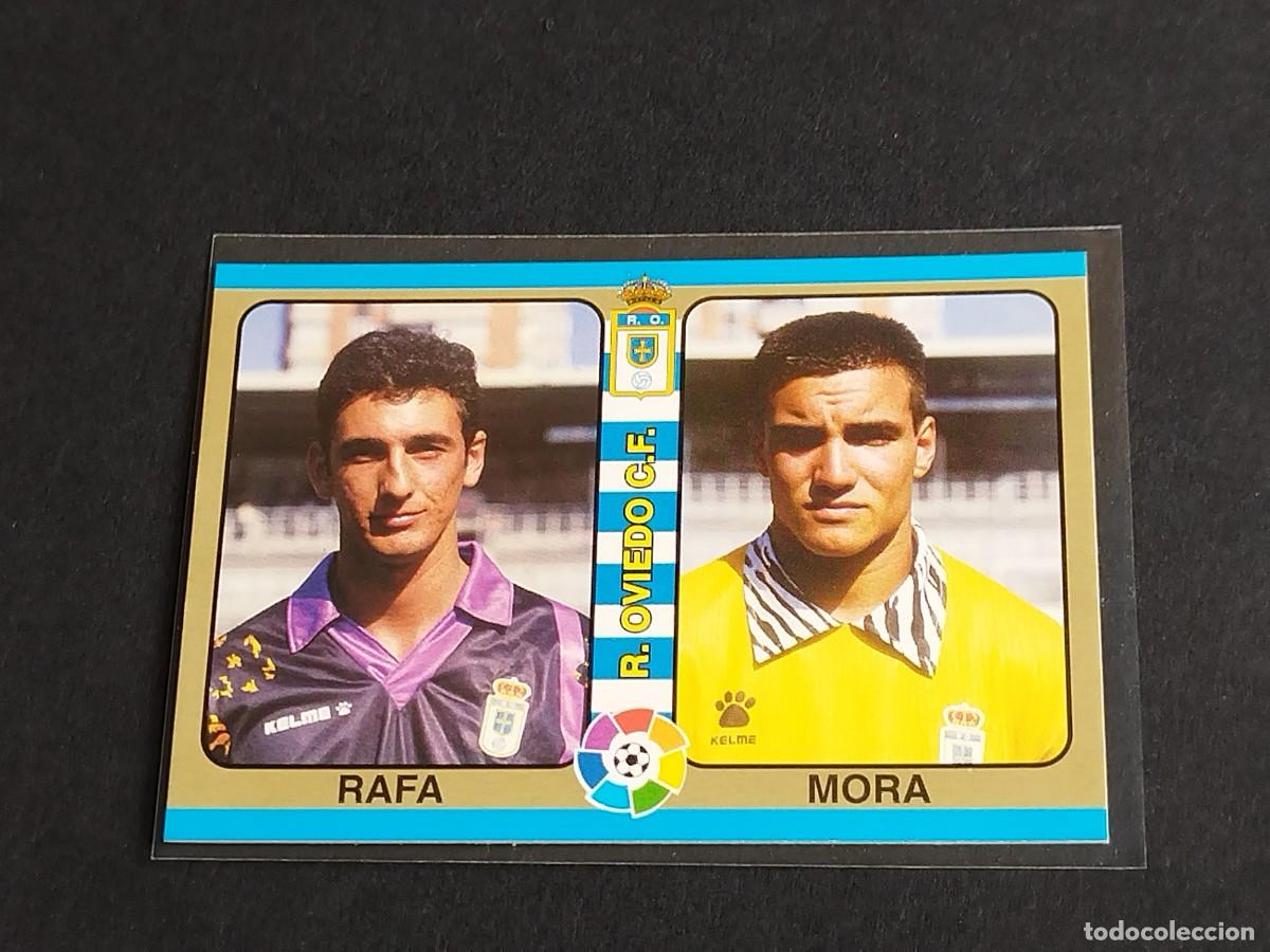 Football Stickers: RAFA MORA #73 REAL OVIEDO CF - MUNDICROMO FUTBOL TOTAL LA LIGA 1994 1995 - MC SPORT 94 95