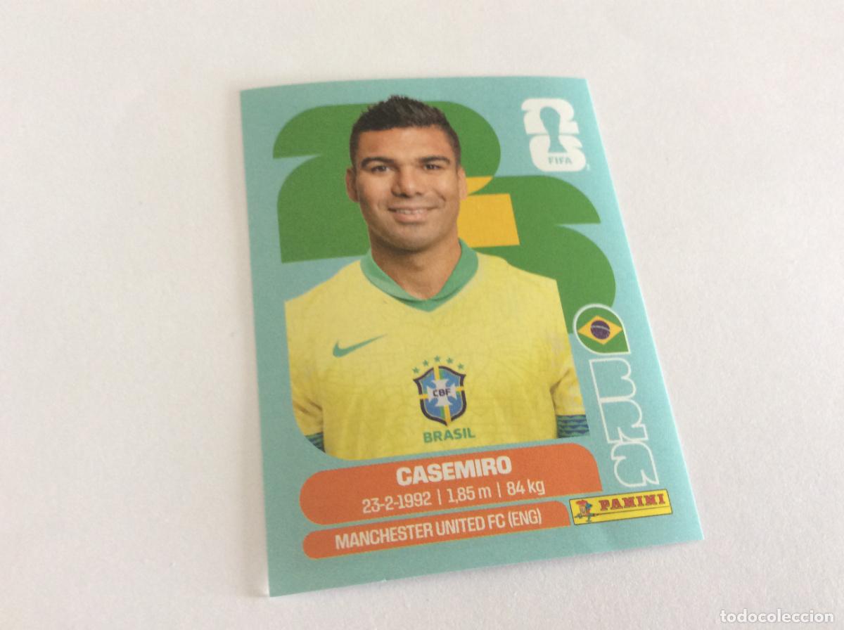 Cromos de f&uacute;tbol: BRA10 BRA 10 Casemiro Brasil Sticker Cromo FIFA World Cup 2026 26 Panini Mundial