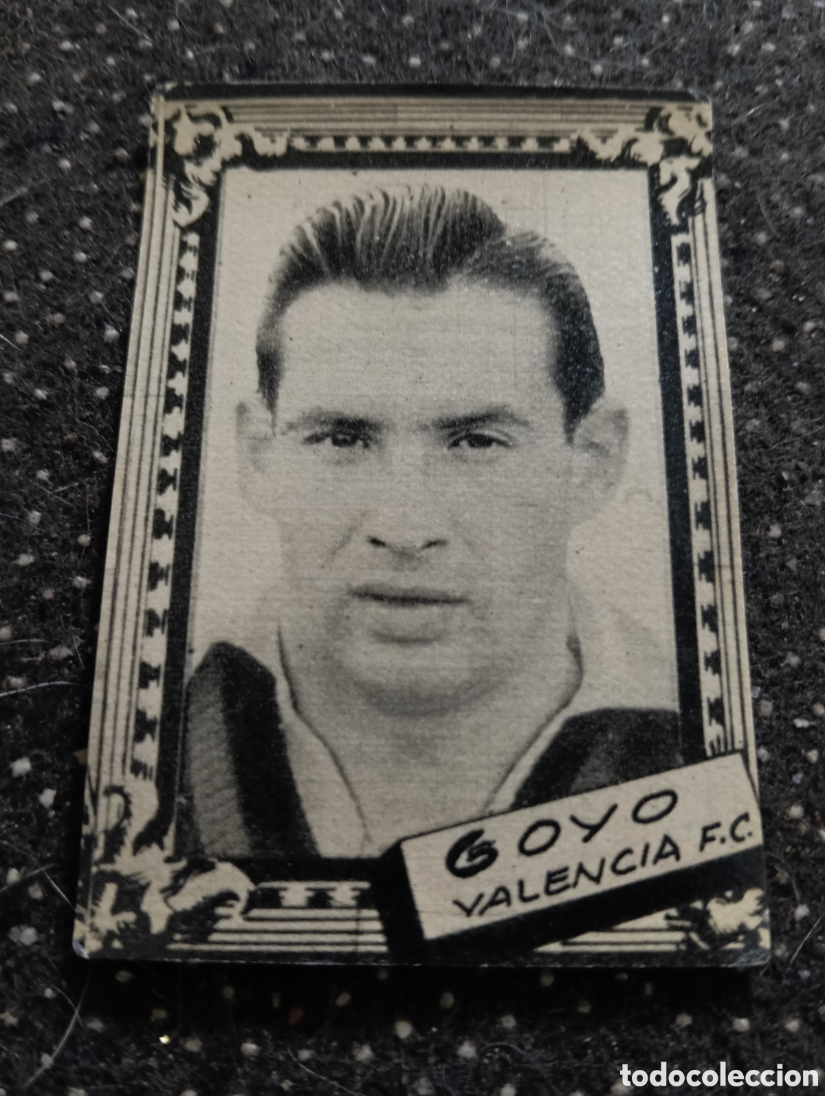Cromos de f&uacute;tbol: GOYO - VALENCIA FUTBOL CLUB - CROMO LIGA 1959 1960 - ALBUM FHER DISGRA, sin pegar, en muy buen estad