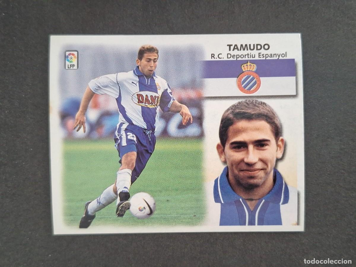 Cromos de f&uacute;tbol: L4 TAMUDO R. C. D. ESPA&Ntilde;OL LIGA ESTE 1999 2000 99 00 NUNCA PEGADO SIN PEGAR